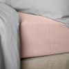 Drap housse 160x200 cm Percale rose Lavis