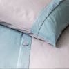 Parure de couette Today coton 220x240 Gris Givre / Iceberg