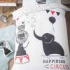 Parure de couette coton Circus 140x200 cm