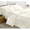 Parure de couette microfibre Blanc 220x240 cm