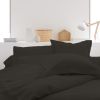 Housse de couette 100% Coton 57 fils Anthracite