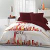 Parure de drap 100% microfibre City Life 220x290