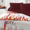 Parure de drap 100% microfibre City Life 220x290