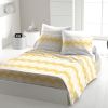 Parure de drap 100% Coton 57 fils West Wide Jaune 240x300