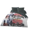 Parure de couette microfibre 220x240 cm New York City