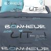 Parure de couette 220x240 cm 100% Microfibre Bonheur