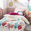 Parure de couette 140x200 cm 100% Coton 57 fils Jungle