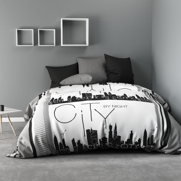 Parure de drap 240x300 cm 100% Microfibre City By Night