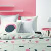 Parure de lit - Housse de couette 100% Coton 57 fils Hawa Pink