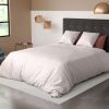 Parure de couette 3 pièces 220x240 cm 100% Coton Bio 57 fils Belize