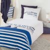 Housse de couette et taie d'oreiller 100% coton bio Sea