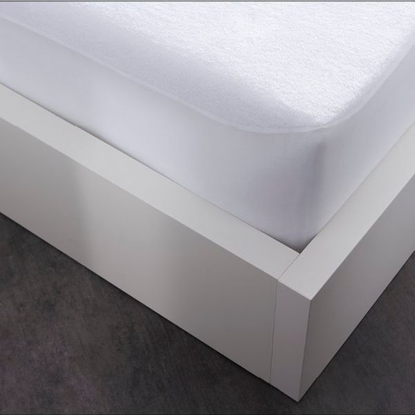 Protège matelas absorbant 100% Coton Blanc