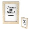 Lot 8 cadres photo design en bois