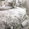 Parure de lit housse de couette avec taies d'oreiller 100% Coton 57 fils Gallica