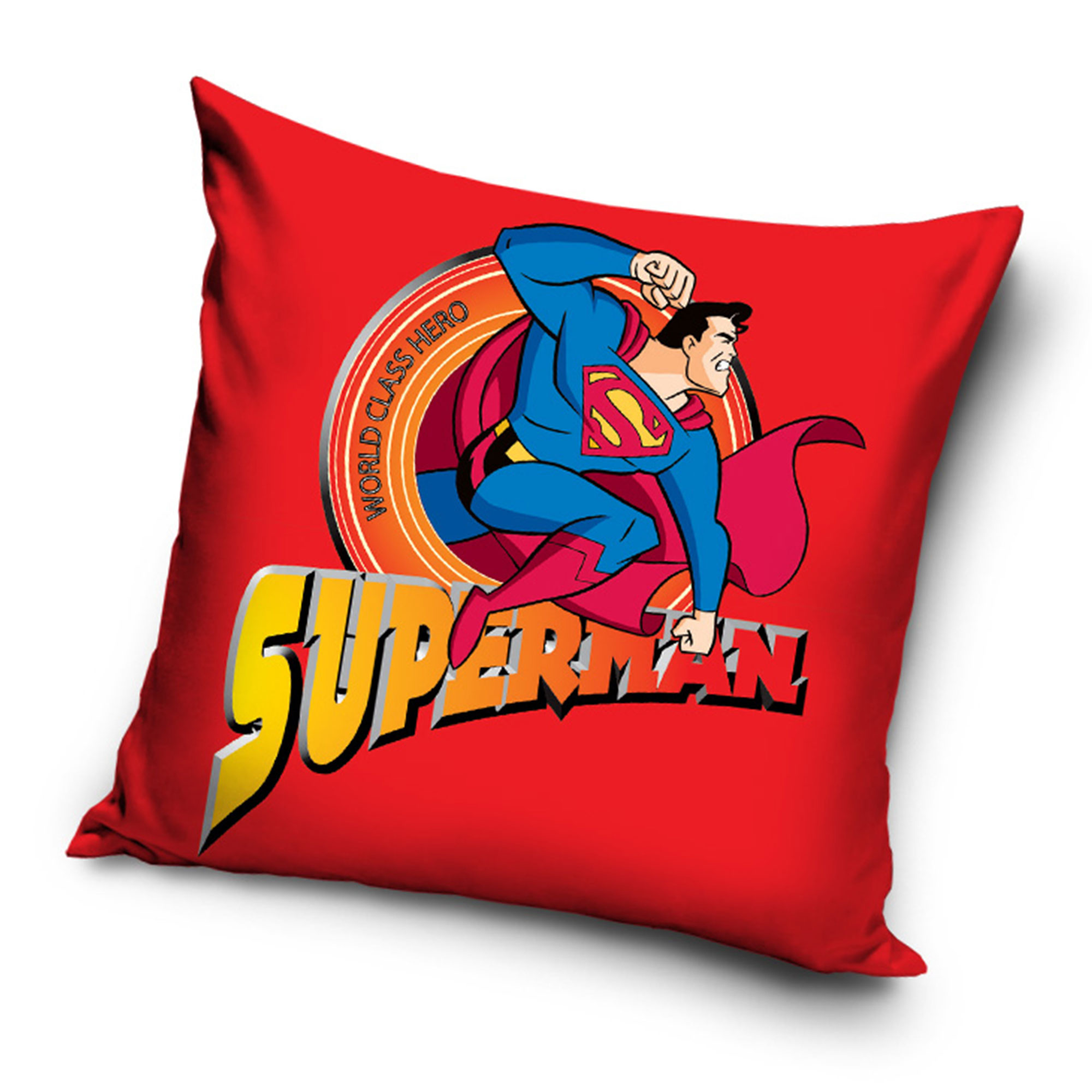 Taie d'oreiller décorative Superman 40x40 cm