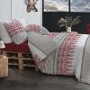 Housse de couette 220x240 + 2 taies d'oreiller 63x63 cm Coton Halti