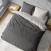 Housse de couette 220x240 + 2 taies d'oreiller 63x63 cm Coton Bio Wag