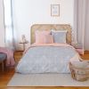 Housse de couette 220x240 + 2 taies d'oreiller 63x63 cm Coton Shyne