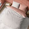 Housse de couette 140x200 + 1 taie d'oreiller 63x63 Coton Bio Mille