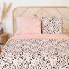 Housse de couette 220x240 + 2 taies d'oreiller 63x63 Satin de Coton Bio Joy