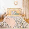 Housse de couette 220x240 + 2 taies d'oreiller 63x63 Satin de Coton Bio Wayan