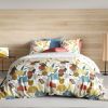 Housse de couette 240x260 + 2 taies d'oreiller 65x65 cm Coton Telia