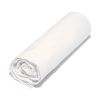 Drap housse 140x190 +23 cm Microfibre Blanc