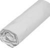 Drap housse 90x190 +28 cm Microfibre Blanc