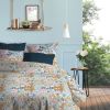 Housse de couette 220x240 cm + 2 taies d'oreiller 65x65 cm Coton Kahana