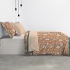 Housse de couette 240x260 cm + 2 taies d'oreiller 65x65 cm Coton Loni