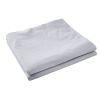 Drap plat 240x300 Satin de Coton Gris Craie