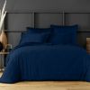 Housse de couette 220x240 Satin de Coton Cobalt