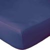 Drap housse 100% Percale de Coton Lavé 80 fils