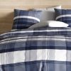 Housse de couette 200x200 cm + 2 taies d'oreiller 63x63 cm Microfibre Scottish