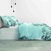 Housse de couette 240x260 cm + 2 taies d'oreiller 65x65 cm 100% Coton 47 fils Lito