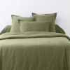 Housse de couette 140x200 cm + 1 taie d'oreiller 63x63 cm Coton 57 fils Verveine