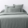 Housse de couette 140x200 cm + 1 taie d'oreiller 63x63 cm Coton 57 fils Silver