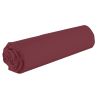 Drap housse 140x190 +35 cm Coton 57 fils Cerise