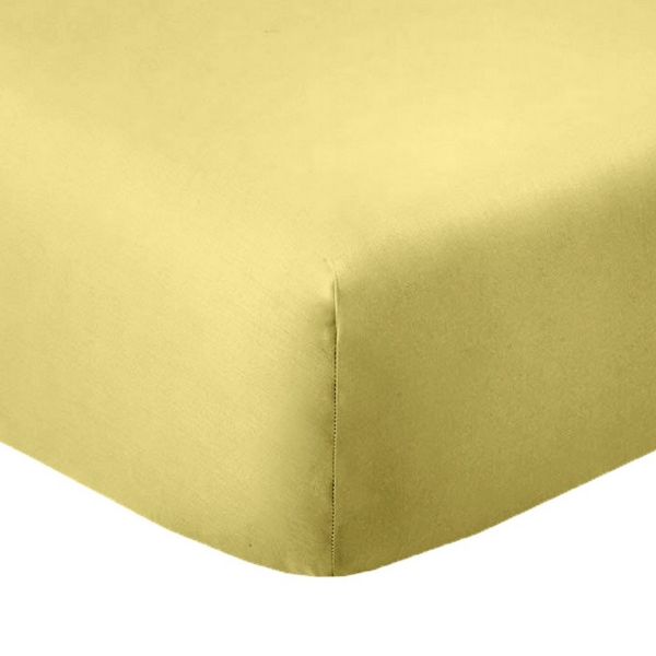 Drap housse 140x190 +35 cm Coton 57 fils Gold