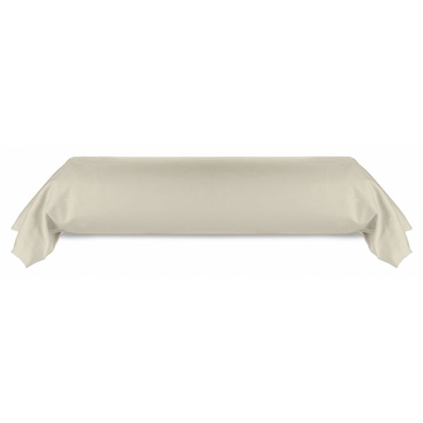 Taie de traversin 80x185 cm Coton 57 fils Latte