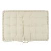 Coussin matelas de sol beige 120x80 cm