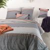 Housse de couette 240x260 cm + taies d'oreiller, coton 57 fils, Tilak