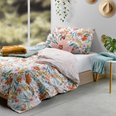 Housse de Couette 240 x 260 Imprimé de Baleine Marine Parure de Lit 2 Personnes Microfibre pour Adulte Ado Enfant avec Fermeture Éclair et 2 Taies d'oreiller