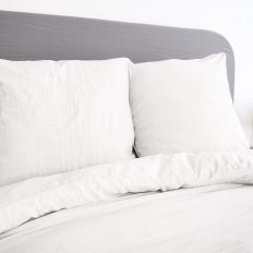 Housse De Couette 100 % Coton à Rayures Roses Pour Enfants Et Filles - Parure De Lit à