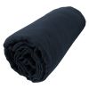 Drap housse 90x190 cm en Gaze de coton Minuit