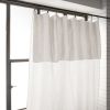 Rideau ajustable 140x300 cm Gaze de coton Chantilly