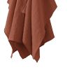 Lot de 2 essuie-mains 50x70 cm Gaze de coton Terracotta