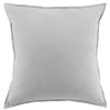 Taie d'oreiller 63x63 cm Flanelle de Coton Brume