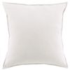 Taie d'oreiller 63x63 cm Flanelle de Coton Neige