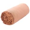 Drap housse 140x190 + 30 cm Satin de Coton Rose